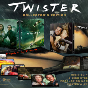 Twister (Helen Hunt, Bill Paxton) (4K Ultra HD+Blu-Ray Steelbook) - Ultimate Collectors Limited Edition