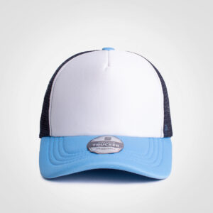 Vintage Trucker Three-Tone Cap - powder/white/navy