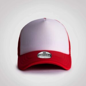 Vintage Trucker Two-Tone Cap - red/white