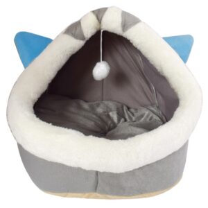 Cat Plush Bed - Blue Ears (P2582F)