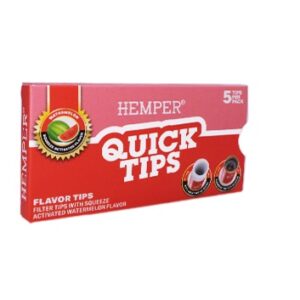Hemper Flavoured Quick Tips (Natural, Tobacco Free) - Watermelon (HQT06)