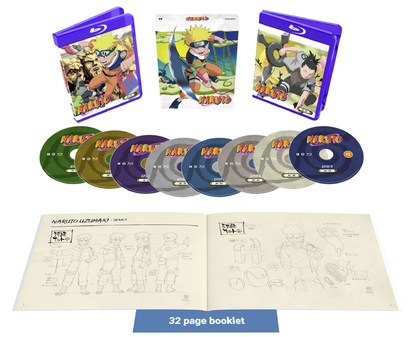 Naruto - Set 1: Episodes 1-55 (Blu-Ray) - Limited Collectors Edition