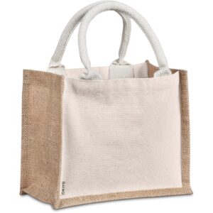 Okiyo Chinsai Mini Jute and Cotton Gift Bag (OK-485)