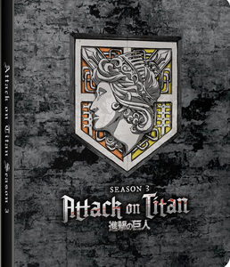Attack On Titan - Season 3  (Blu-Ray Steelbook) - Limited Edition