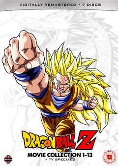 Dragon Ball Z Movie Complete Collection - Movies 1-13 + TV Specials (DVD)