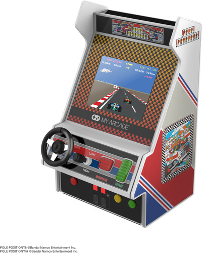 My Arcade Racing Player Pole Position Portable Retro Arcade (DGUNL-7022)