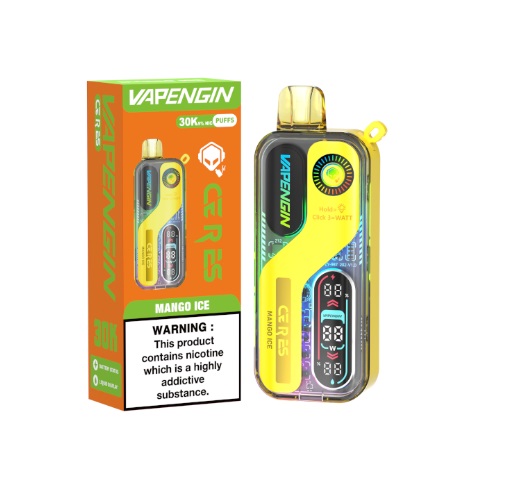 Vapengin Ceres Rechargeable Bar - 30000, 50mg - Mango Ice (VPENC04)