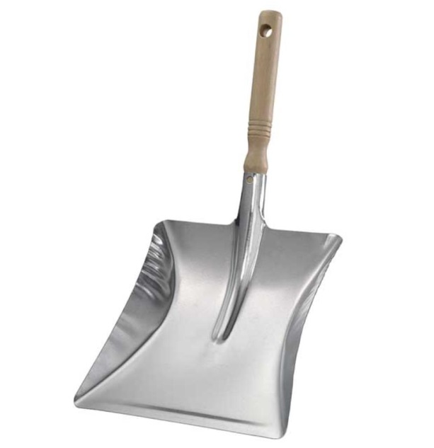 Leifheit Metal Dustpan with Wooden Handle (51255)