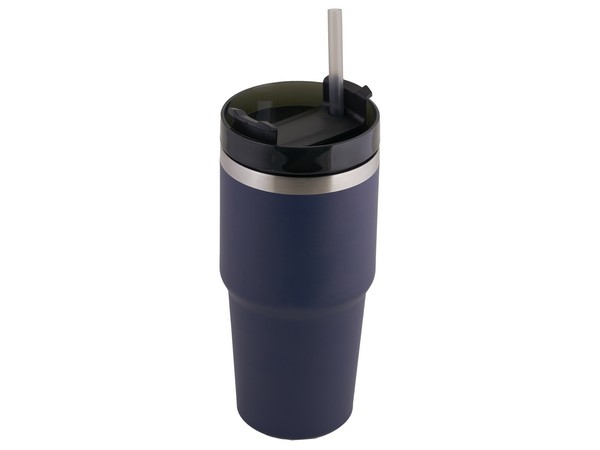 600ml Vacuum Insulated Mug - navy (P2736E)