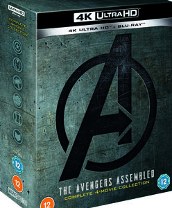 Avengers 1 to 4 (4K Ultra HD+Blu-Ray)