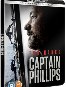 Captain Phillips (Tom Hanks) (4K Ultra HD+Blu Ray Steelbook) - Limited Edition