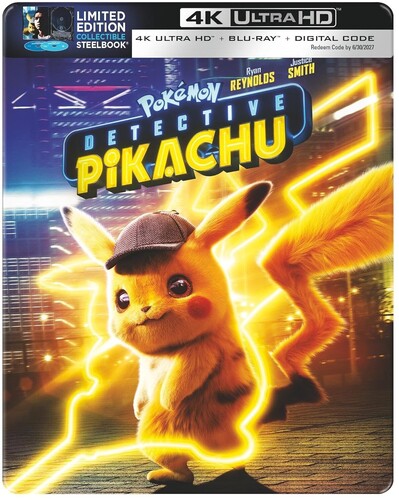 Pokemon: Detective Pikachu (4K Ultra HD Steelbook)
