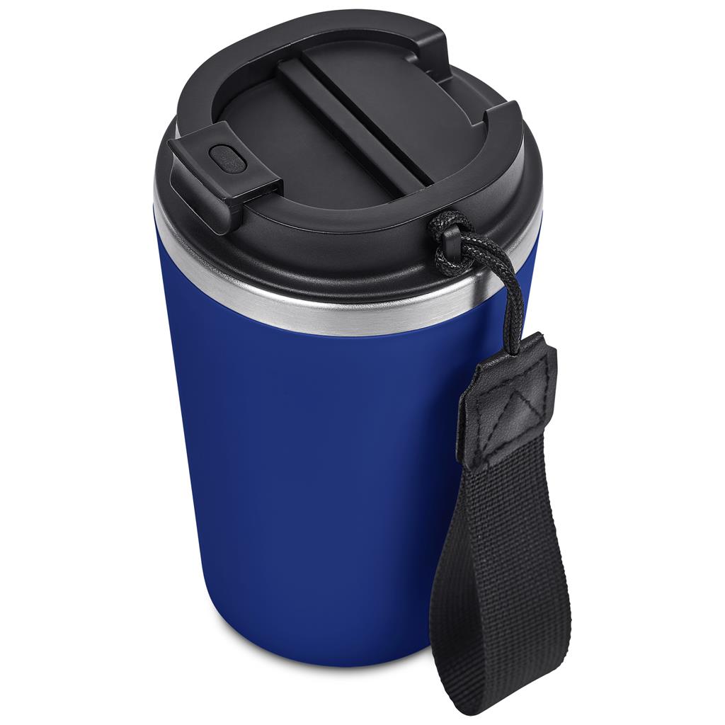 Kooshty Luca Stainless Steel and Plastic Double-Wall Tumbler, 350ml - navy (KS-283)