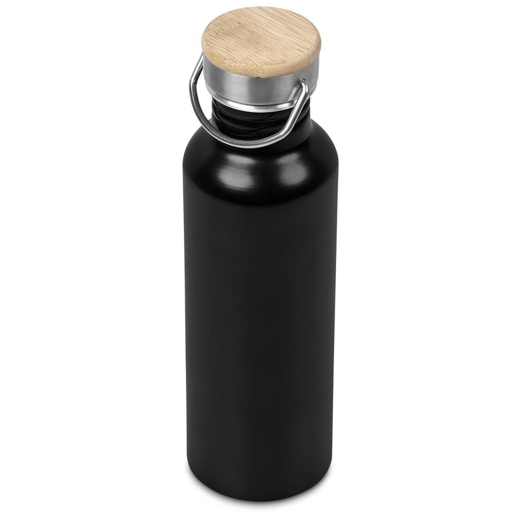 Kooshty Tugela Recycled Aluminium Water Bottle, 750ml - black (KS-285)