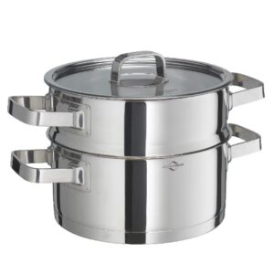 Kuchenprofi San Remo Pot and Lid Set with Steaming Insert, 20cm/3L
