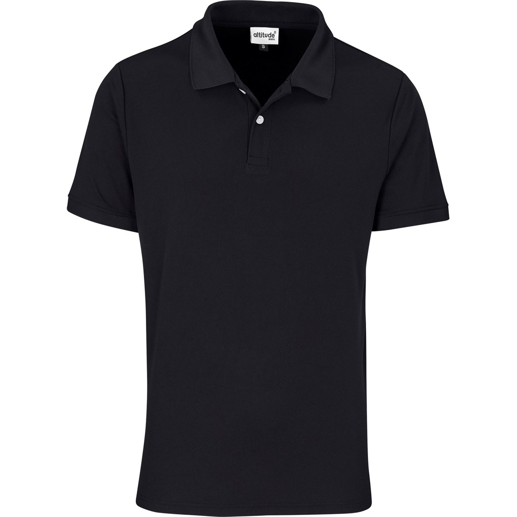Altitude Virtue Golf Shirt - Mens - black (AL-281)