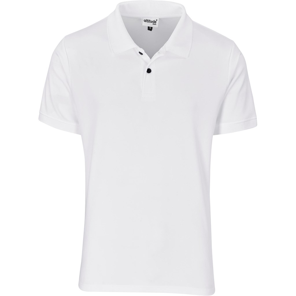 Altitude Virtue Golf Shirt - Mens - white (AL-281)