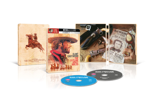 Outlaw Josey Wales, The (Clint Eastwood) (4K Ultra HD+Blu-Ray Steelbook) - Limited Edition
