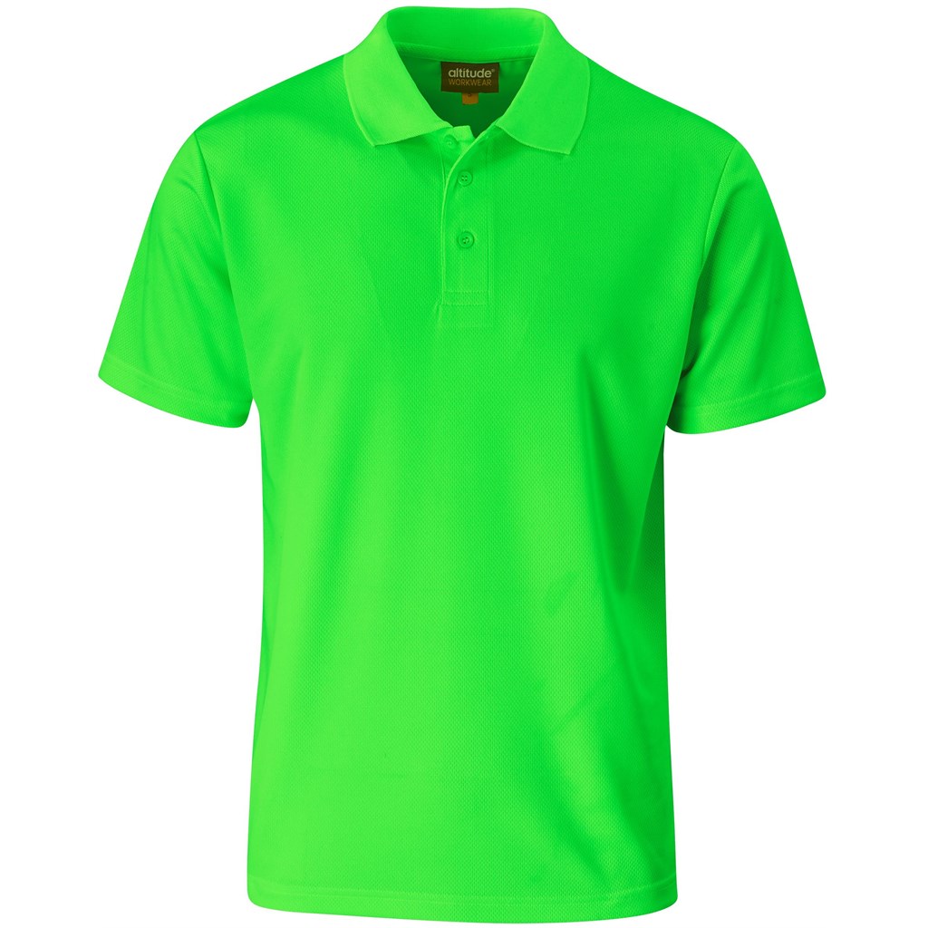 Altitude Sector Hi-Viz Golf Shirt - lime (ALT-1400)