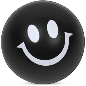 Smile stress ball - black