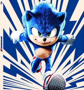 Sonic The Hedgehog 3 (Blue) (4K Ultra HD Steelbook) - Limited Edition