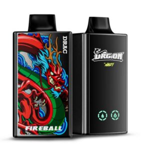 DRG:ON by Nasty - Rechargeable Bar, 25000 Puffs, 50mg - Fireball (NSTE13)