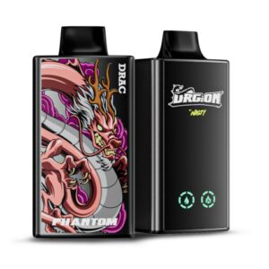 DRG:ON by Nasty - Rechargeable Bar, 25000 Puffs, 50mg - Phantom (NSTE07)