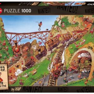 Getaway Car Fred (1000 Piece Puzzle)