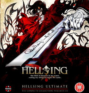 Hellsing - Ultimate Volumes 1-10 Complete Collection (Blu-Ray)