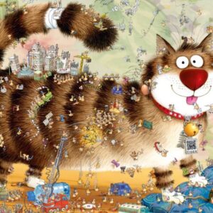 Look Closely At The Cat (1000 Piece Puzzle)
