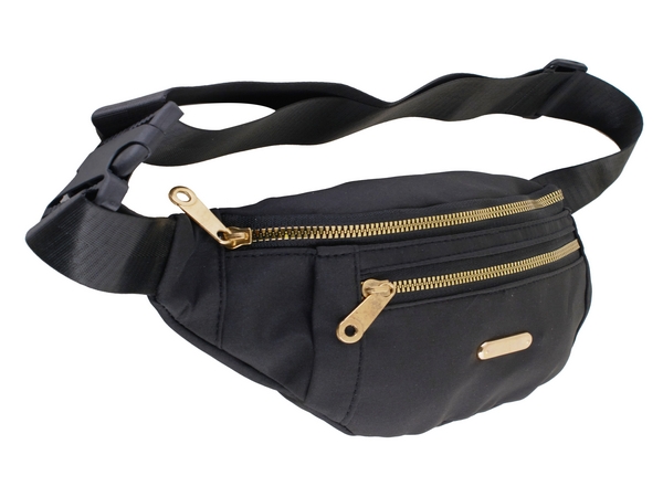 Triple Zip Moon Bag (P2720Bc)