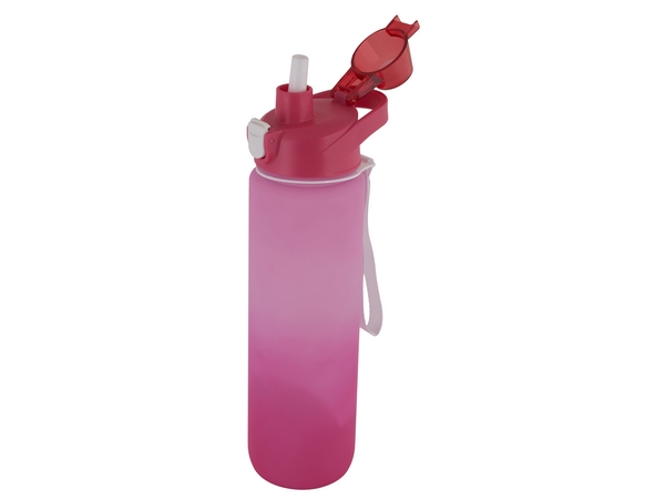 1 Litre Gradient Water Bottle - light pink (P2629LP)