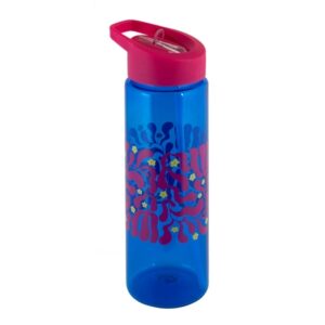 750ml Floral Water Bottle - blue (P2743E)