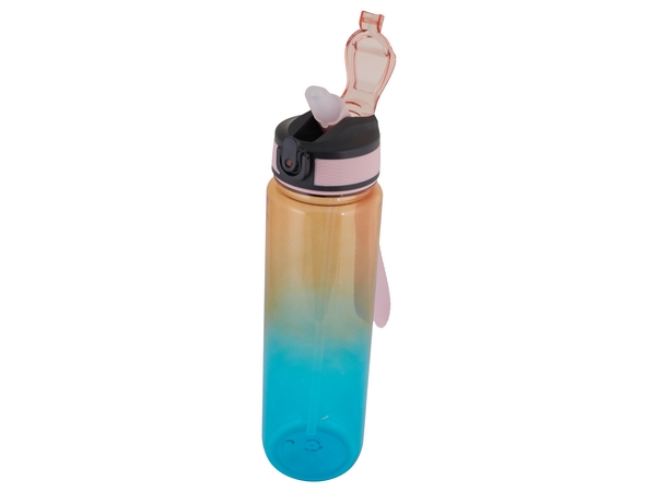 900ml Colour Ramp Water Bottle - blue/pink (P2742Ep)