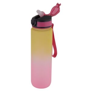 900ml Gradient Water Bottle - pink/yellow (P2713PY)