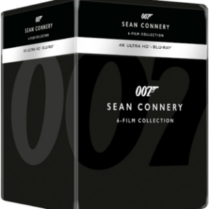 James Bond: Sean Connery Collection (6 Film) (4K Ultra HD+Blu-Ray Steelbook) - Limited Edition