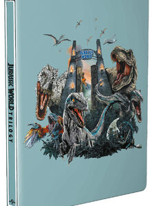 Jurassic World Trilogy (4K Ultra HD+Blu-Ray Steelbook) - Limited Edition