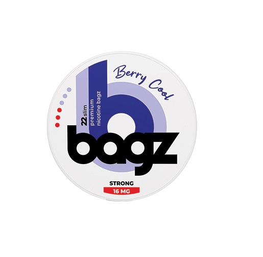 Bagz Nicotine Pouches, 16mg - Berry Cool (BGZ04)