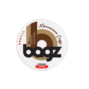 Bagz Nicotine Pouches, 16mg - Moccaccino Caffe (BGZ07)