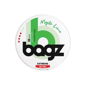 Bagz Nicotine Pouches, 32mg - Mojito Lime (BGZ11)