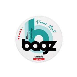 Bagz Nicotine Pouches, 32mg - Power Mint (BGZ06)