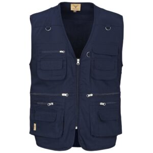 Urban Terrain Tugela Sleeveless Jacket - Mens - navy (UT-26)