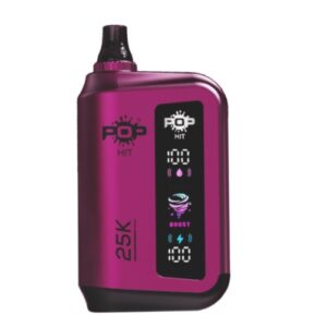Pop Hit Rechargeable Bar 25000, 50mg - Blackcurrant Strawberry Freeze (POPA01)