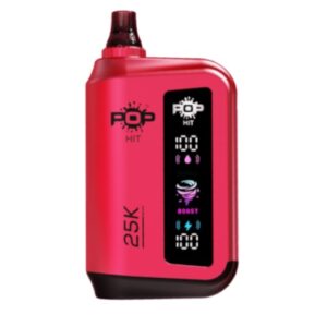 Pop Hit Rechargeable Bar 25000, 50mg - Cherry Hard Candy (POPA03)
