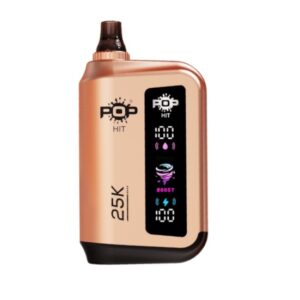 Pop Hit Rechargeable Bar 25000, 50mg - Juicy Peach (POPA04)