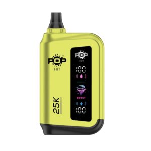 Pop Hit Rechargeable Bar 25000, 50mg - Sour Watermelon Peach (POPA09)