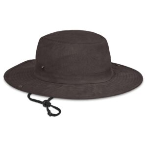 Urban Terrain Somabula Oilskin Hat - brown (UT-63)