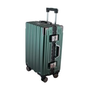 Trunk Check-In Luggage Bag, 24-inch - metallic green (BAG179I-24)