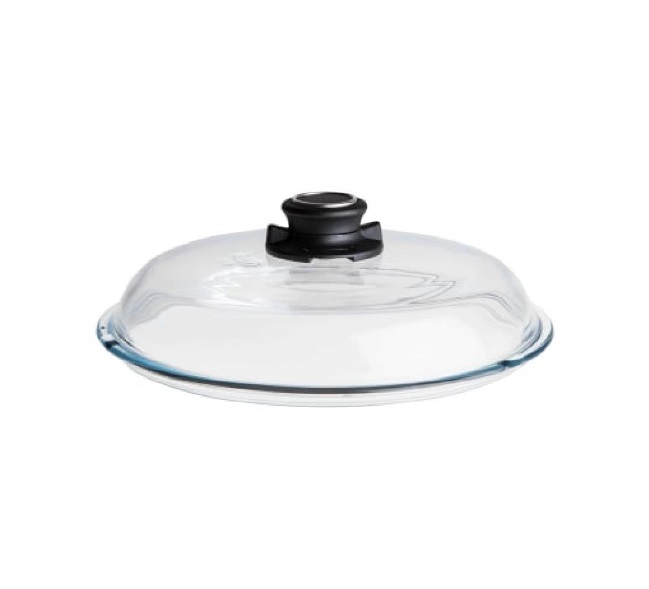 AMT Glass Lid 16cm with Steam Release Vent - Clear (016)