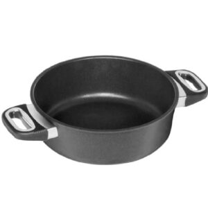 AMT Induction Pan Braising 24cm with 2 Handles (I-824)